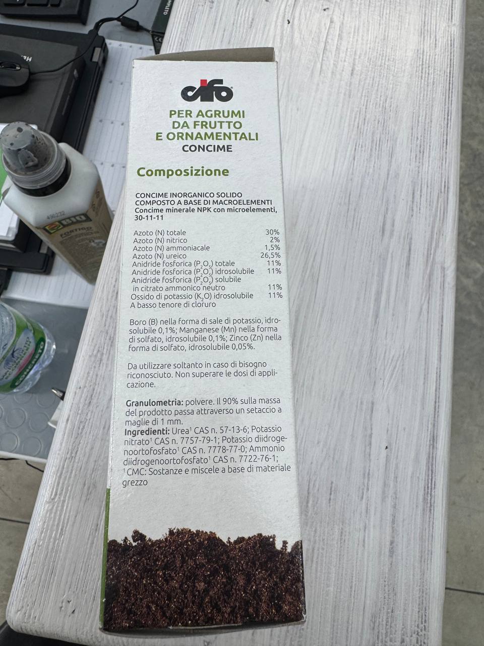 CIFO Concime per Agrumi da Frutto e Ornamentali - Idrosolubile con Microelementi 600g