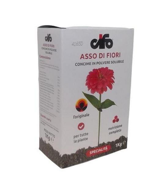 Asso di Fiori - Concime Universale Idrosolubile 20-20-20