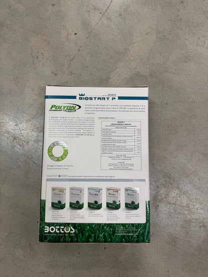 BIOSTART P - Concime Professionale per Semine e Trasemine con Acidi Umici