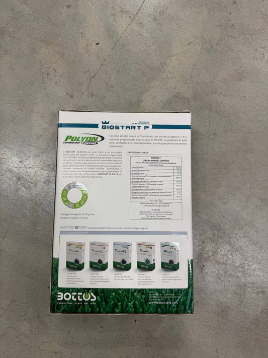 BIOSTART P - Concime Professionale per Semine e Trasemine con Acidi Umici