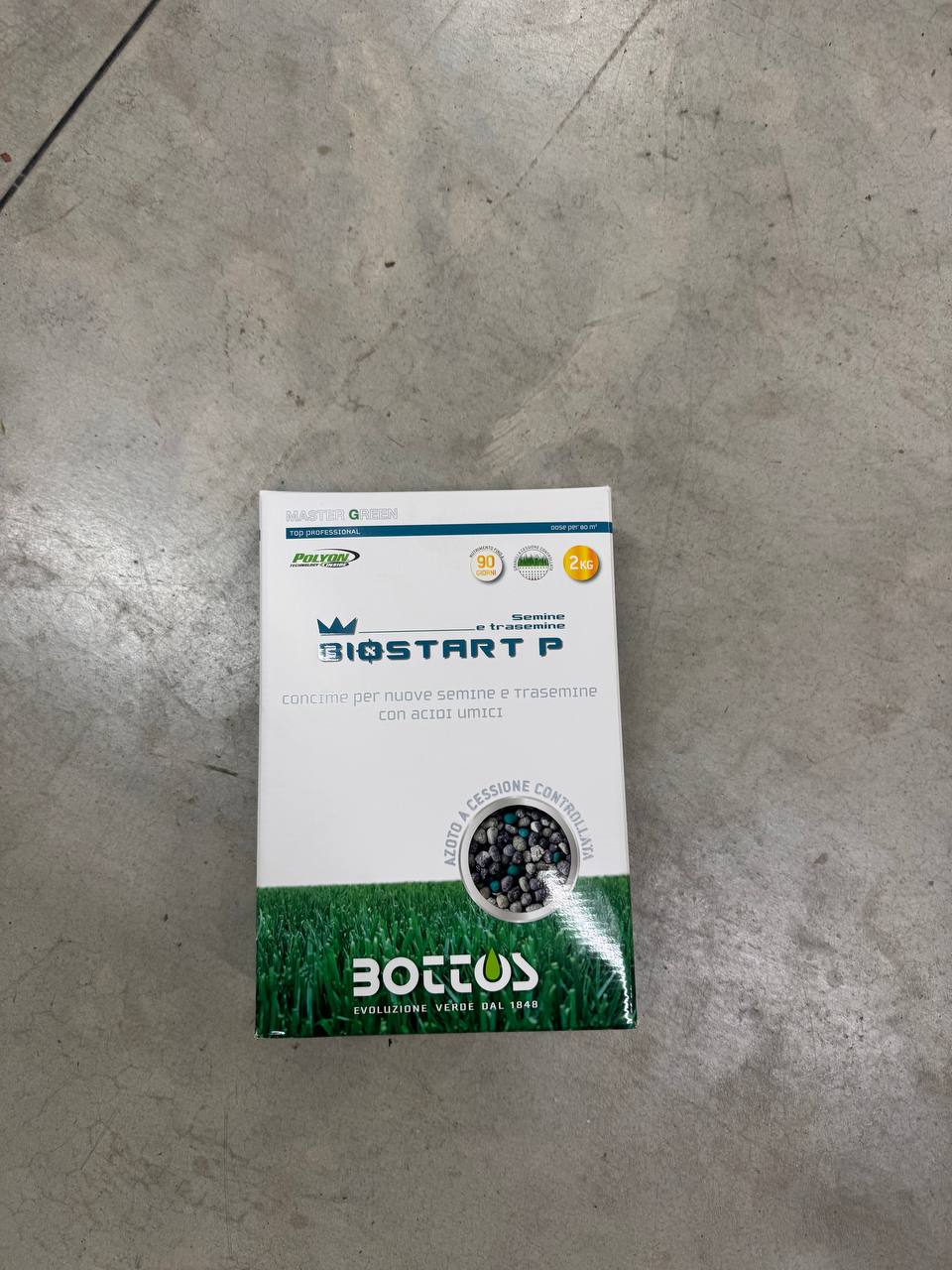 BIOSTART P - Concime Professionale per Semine e Trasemine con Acidi Umici