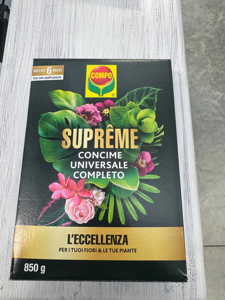 COMPO SUPRÊME - Concime Universale Completo con Microelementi 850g